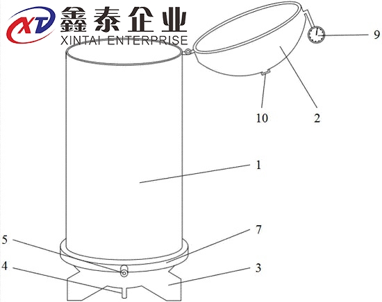 立式橡胶香蕉视频官网下载结构图